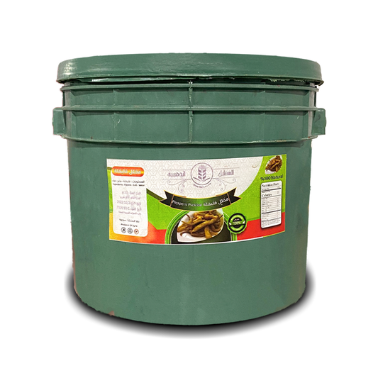 Pickled peppers bucket