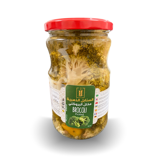 Pickled broccoli 720 g , 12 pcs