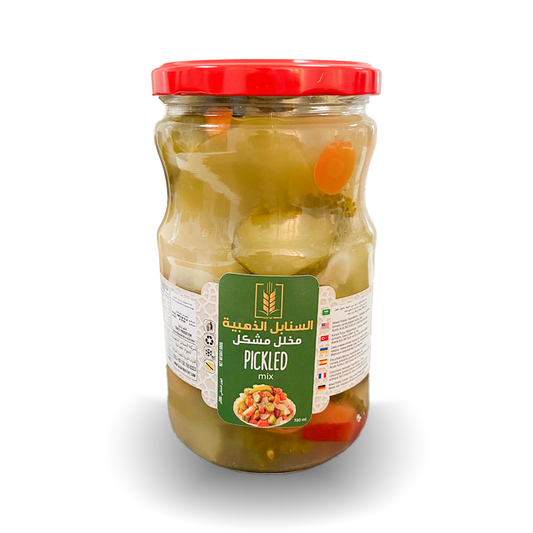 Mixed pickles 720 g, 12 pcs