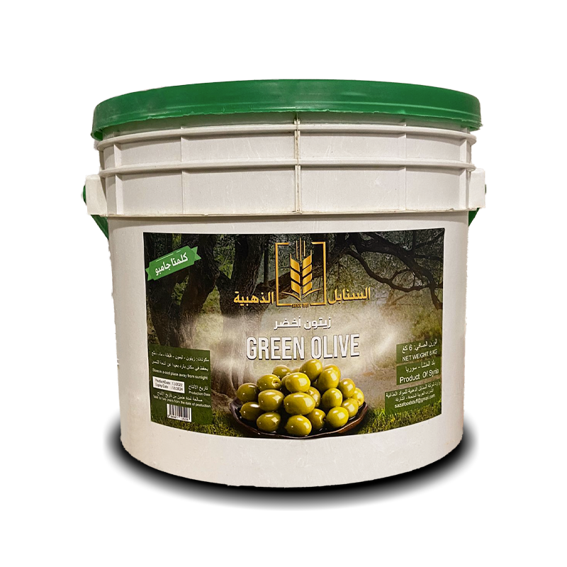 Green Olive Tufahi Big - 6 Kg/ Pail