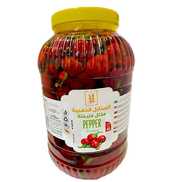Pickled red cherry peppers 2.5 Kg, 1 pcs