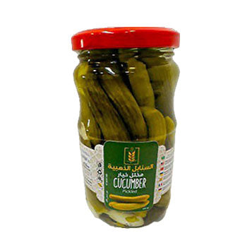 Pickled cucumber flower, 370 g , 12 pcs