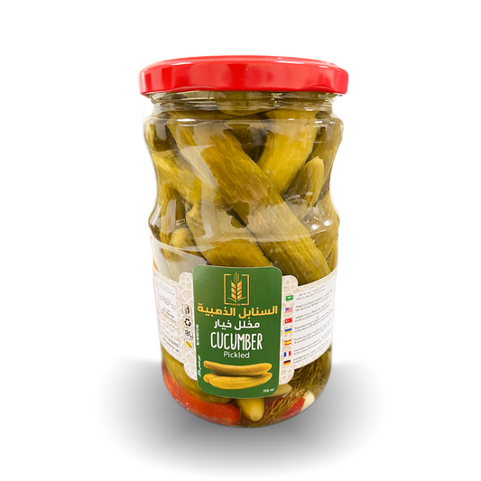 Pickled cucumber flower, 720 g / 1 pcs